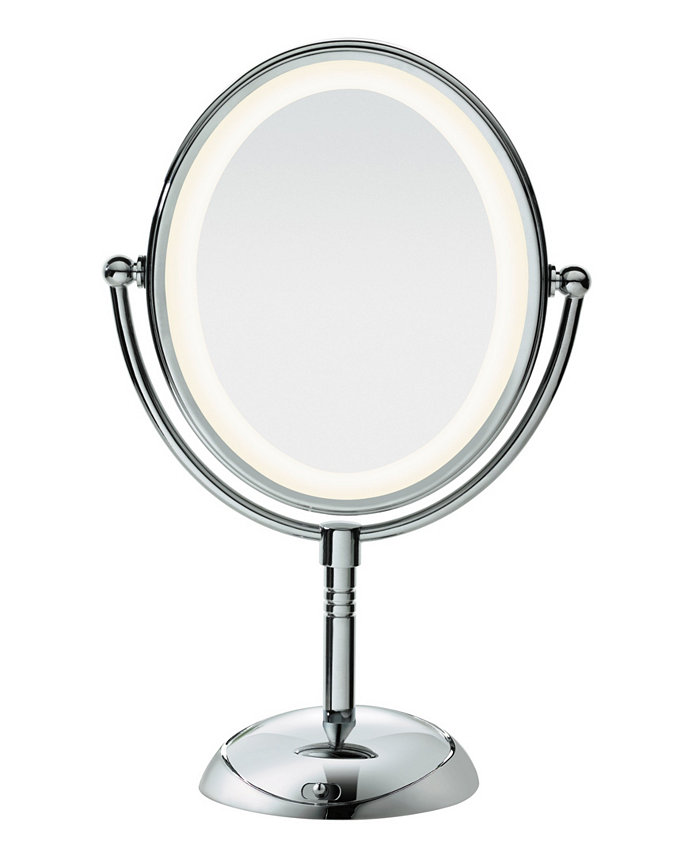 Conair Oval LED Lifetime Lighting Double-Sided Mirror