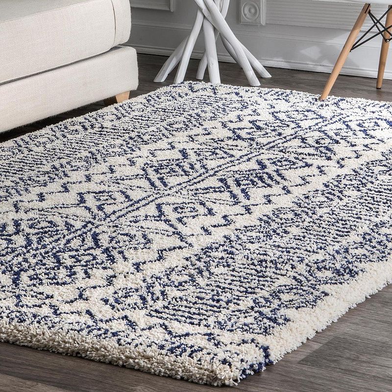 nuLOOM Hurley Tribal Shaggy Rug