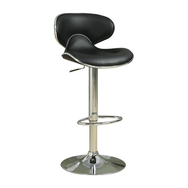 Arizona Contemporary Chrome Adjustable Bar Stools (Set of 2)