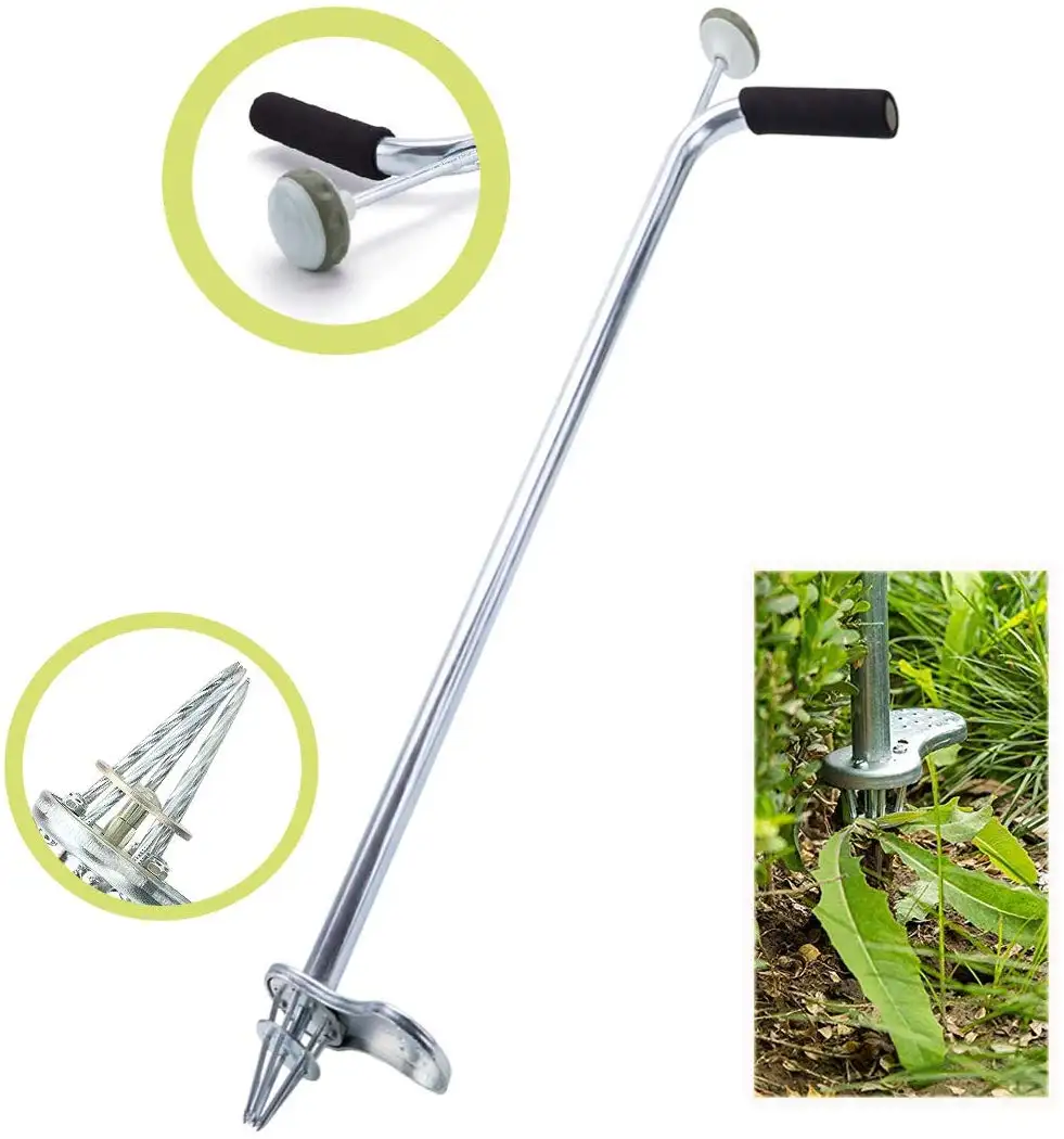 Chinese Supplier Factory Price Root Grass Puller Remover Garden Hand Tool Stand Up Weed