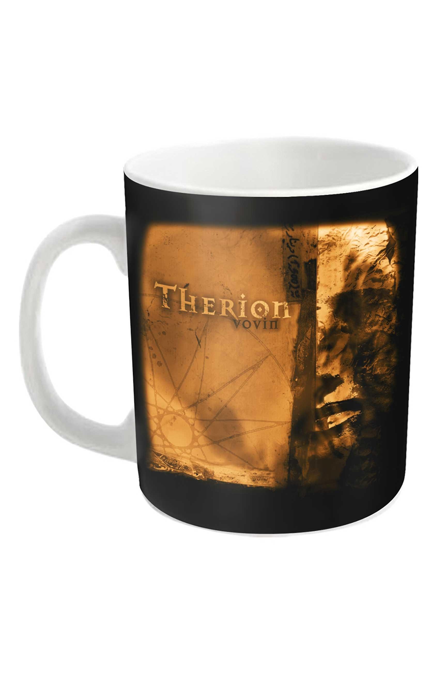 Therion Mug Vovin Band Logo new Official White Boxed