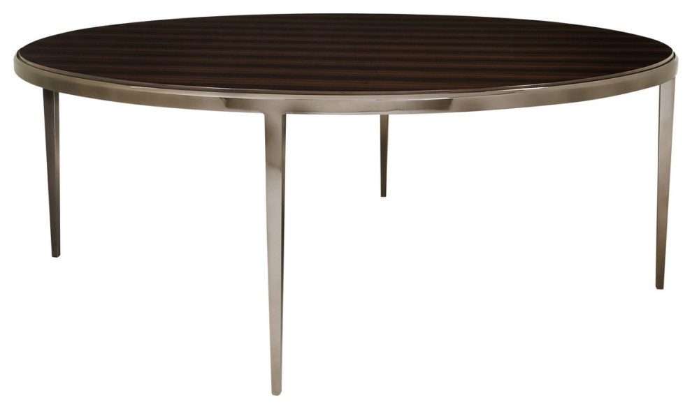 Cayson Ebony Cocktail Table   Midcentury   Coffee Tables   by Virgil Stanis Design  Houzz