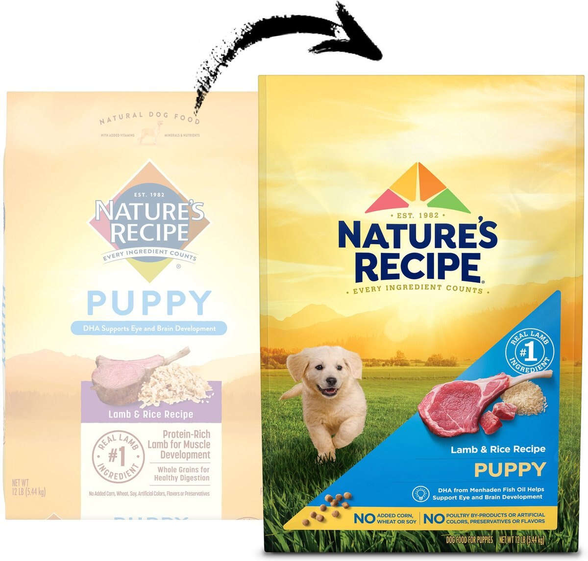 Nature's Recipe Puppy Lamb and Rice Recipe Dry Dog Food