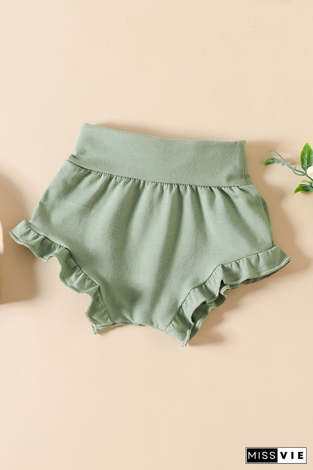 St. Patrick's Day Shamrock Romper Shorts and Hairband 3PCS Set