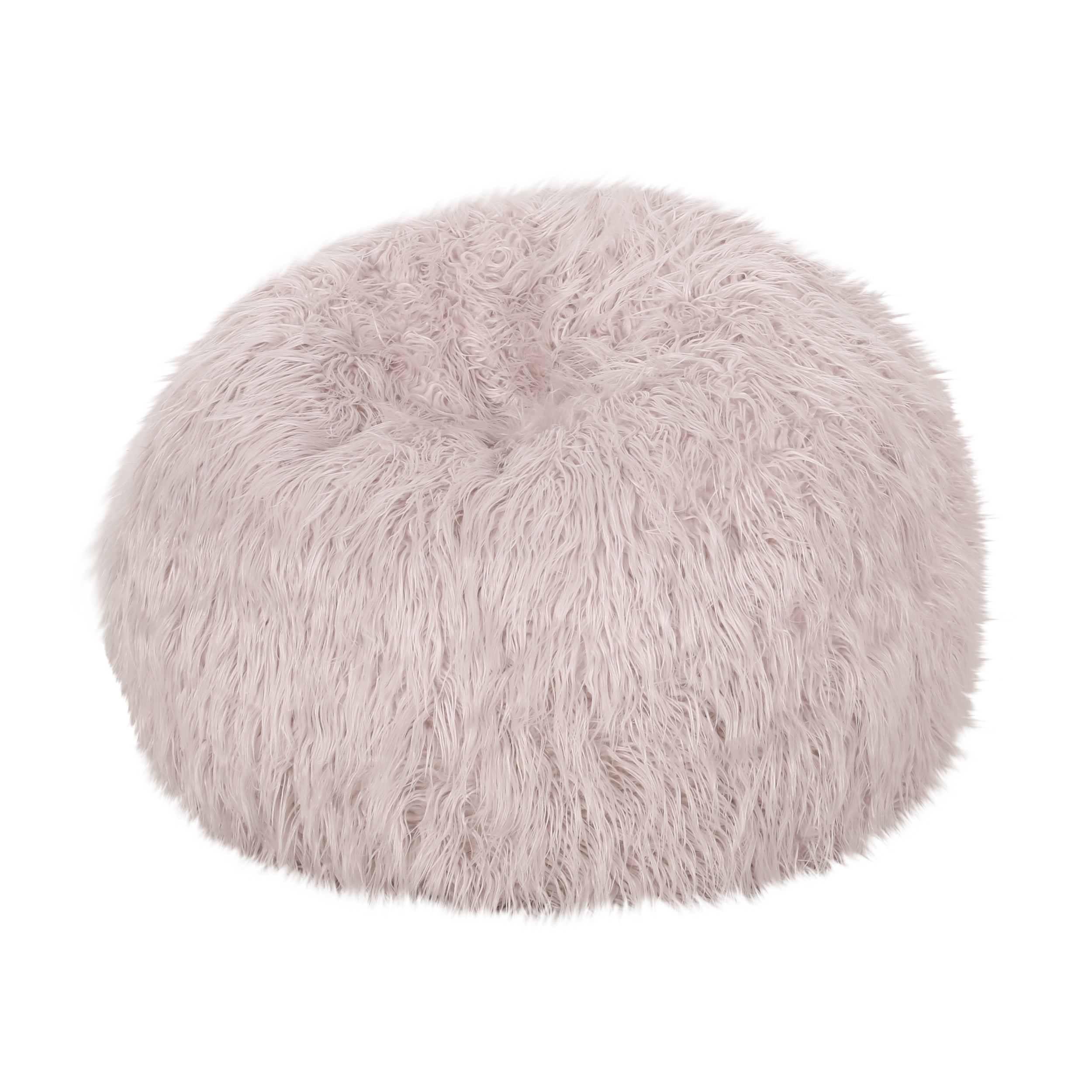 Dundas Modern Glam 3 Foot Faux Fur Bean Bag