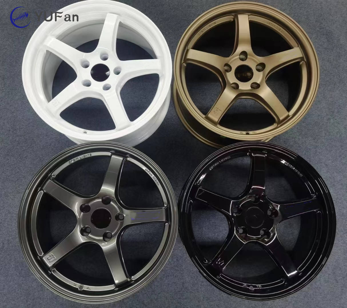 New design 17  inch CR57 Car refitting Casting wheel rims Passenger Car Wheels tires other wheels.