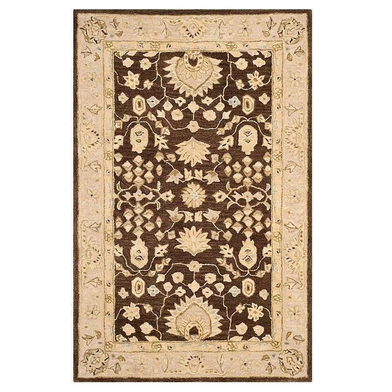 Safavieh Anatolia Daphne Framed Floral Wool Rug