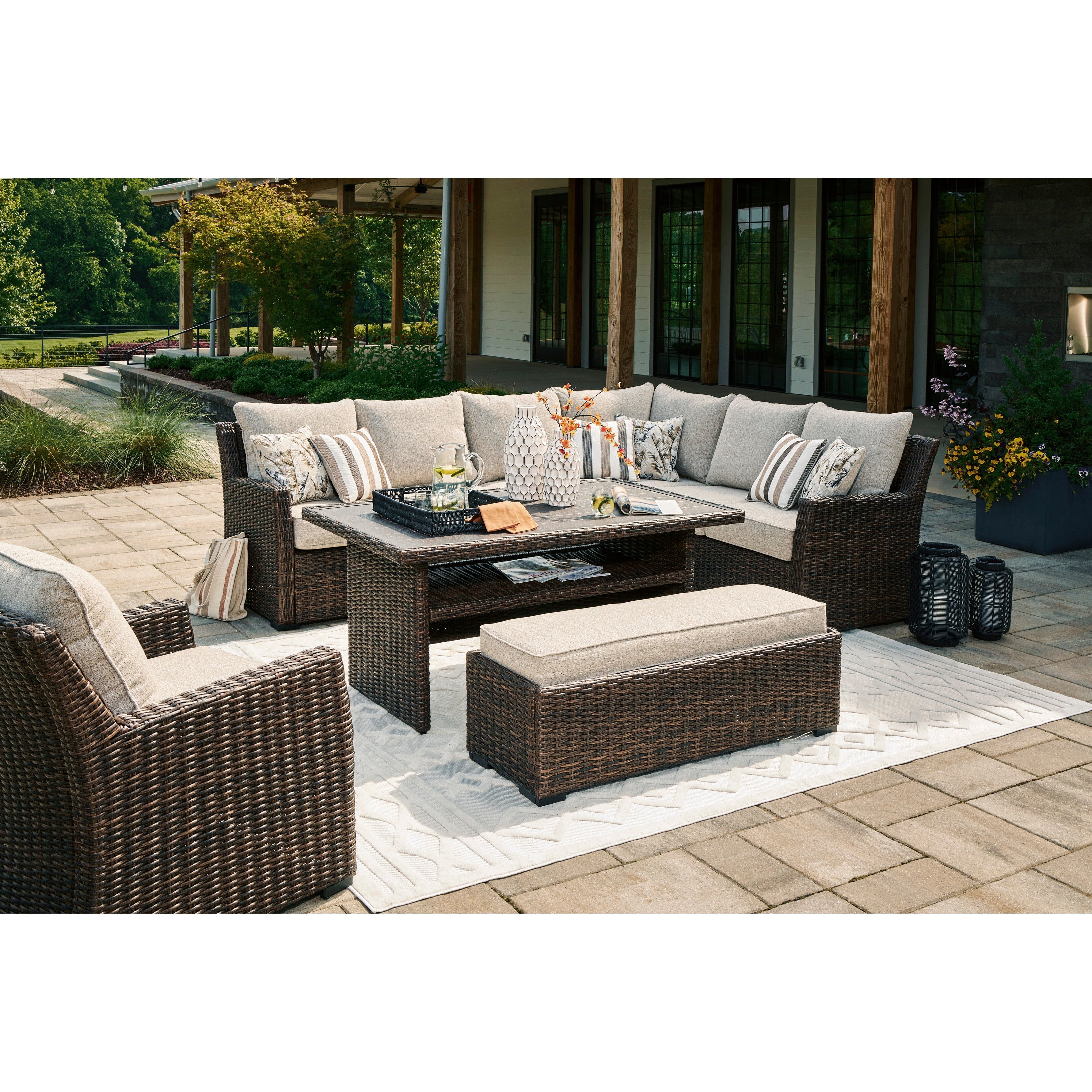 Sausalito Outdoor Comfy Banquette Seating Sets - New Design for 2024