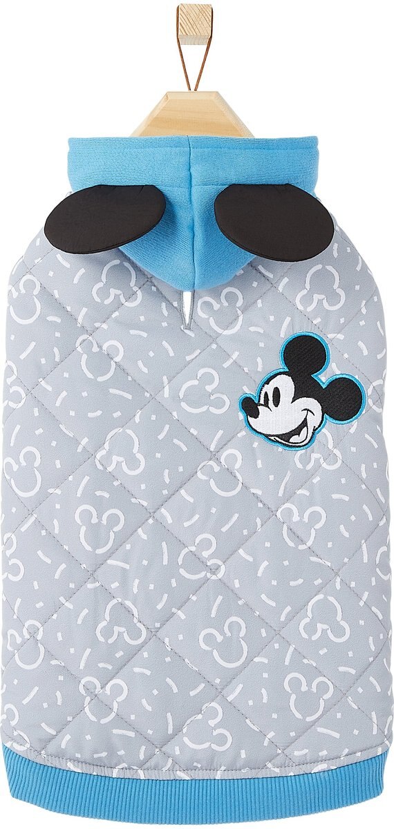 Disney  Lightweight Mickey Mouse Quilted Puffer Dog and Cat Coat