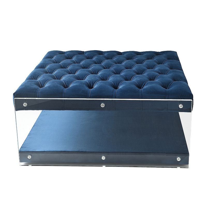 Brie Ottoman Button Tufted