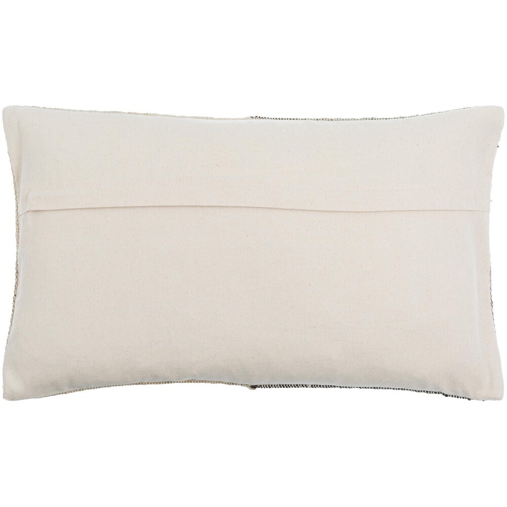 Zoey Modern   Contemporary Color Block Accent Pillow