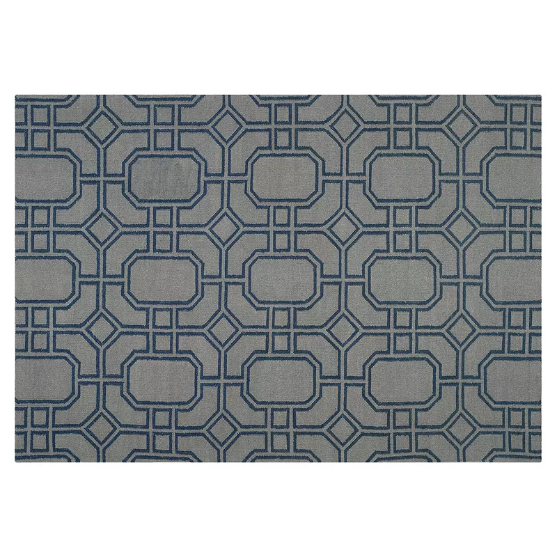 Safavieh Dhurries Interlock Handwoven Flatweave Wool Rug