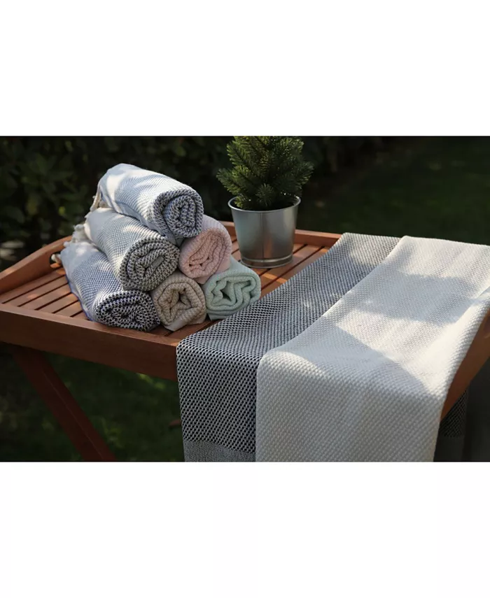 Olive and Linen Turkish Towel Collection