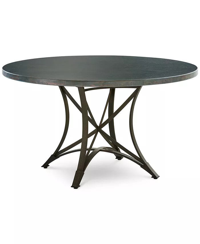 Furniture Laredo Copper Verde 54 Round Dining Table