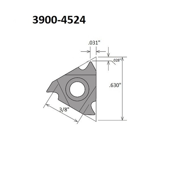 ABS Import Tools 16NR 24UN TiALN COATED INTERNAL T...