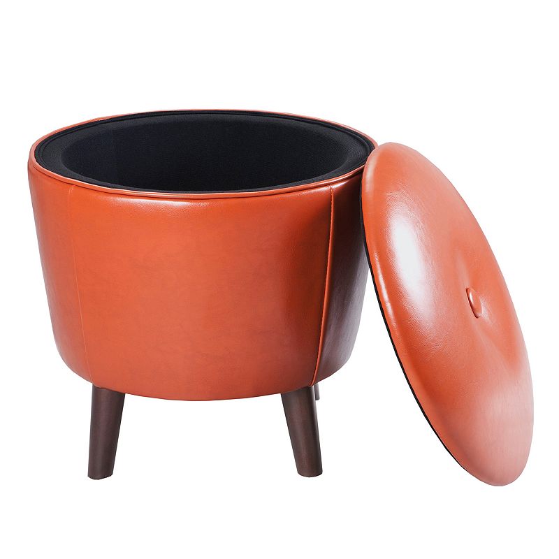 Madison Park Adam Storage Ottoman