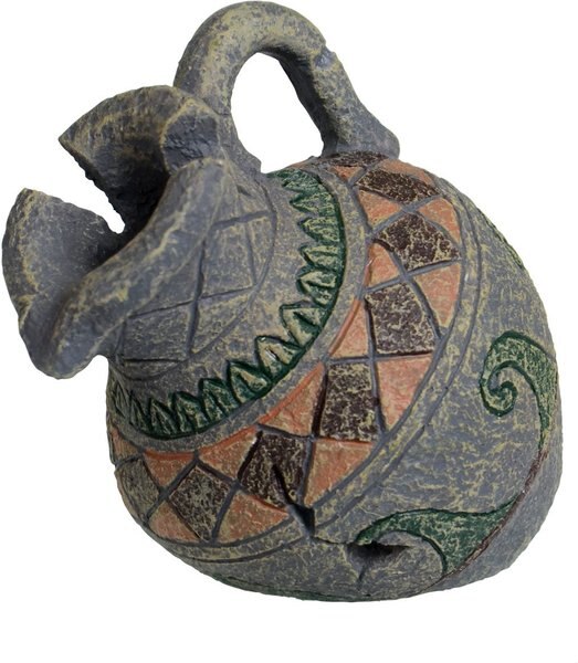 Underwater Treasures Ancient Wine Vessel Fish Ornament