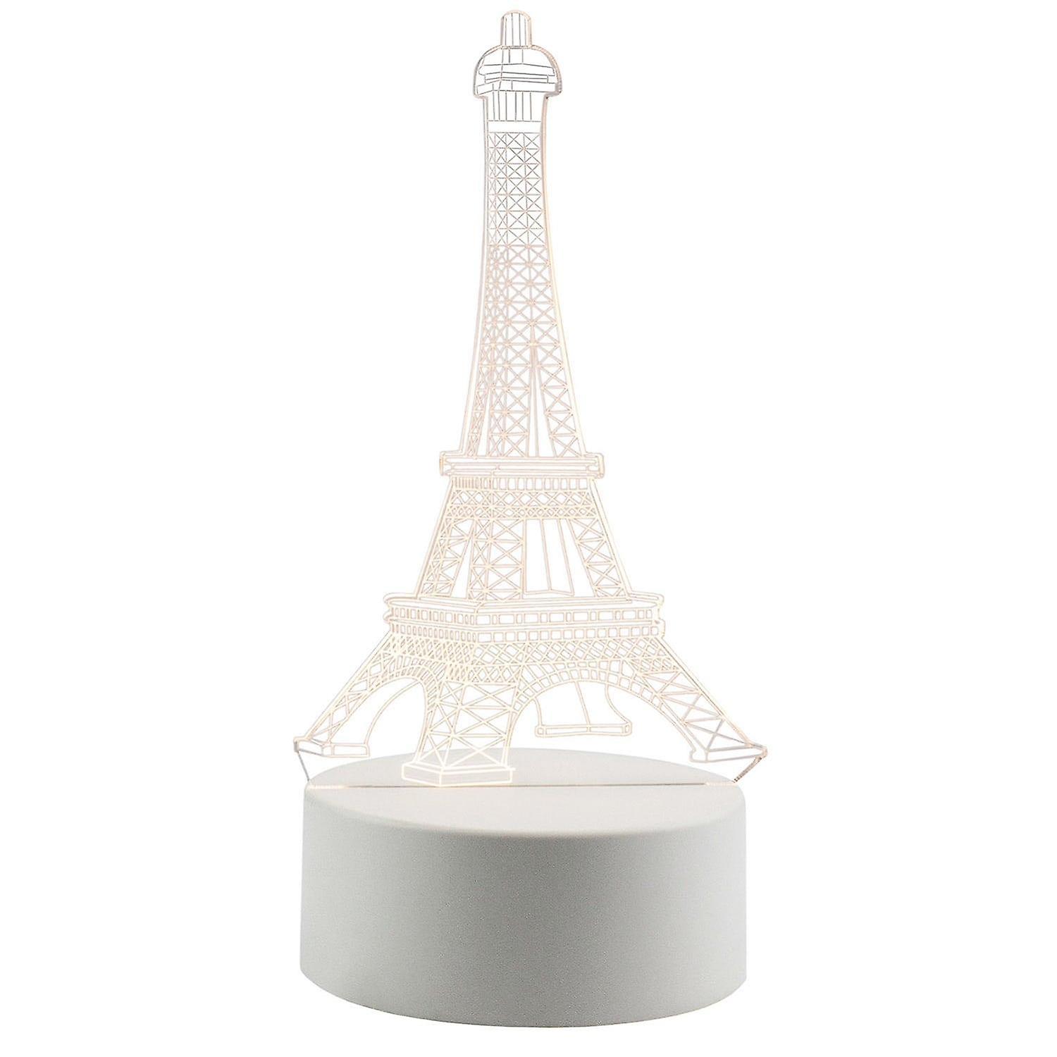 3D LED Lamp - Eiffel Tower