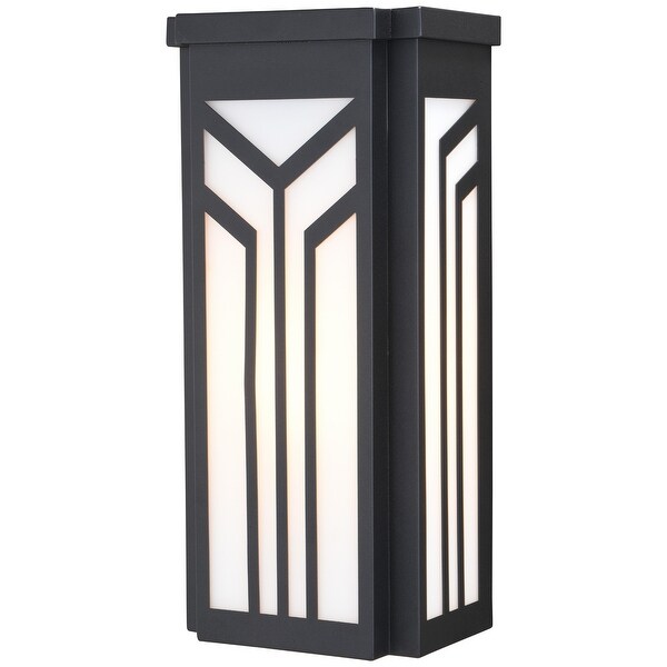 Evry 1 Light Bronze Outdoor Wall Lantern White Glass Shopping - The Best Deals on Outdoor Wall Lanterns | 35842710