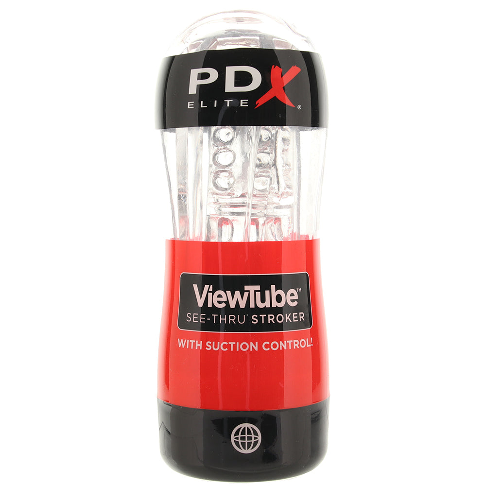 PDX Elite ViewTube See-Thru Stroker