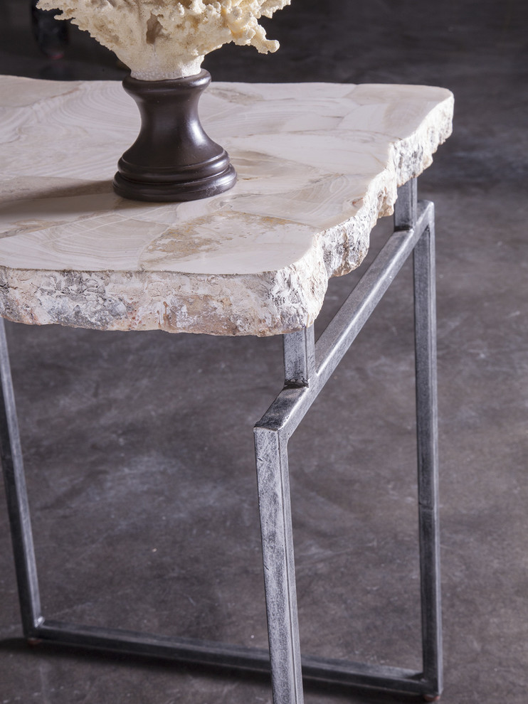 Gardner Spot Table   Industrial   Side Tables And End Tables   by Lexington Home Brands  Houzz