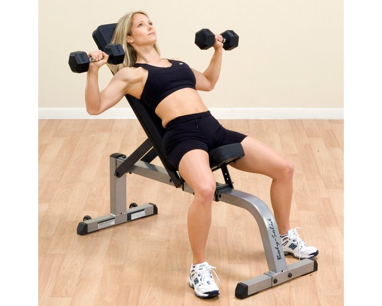 Body-Solid Heavy Duty Flat Incline Bench