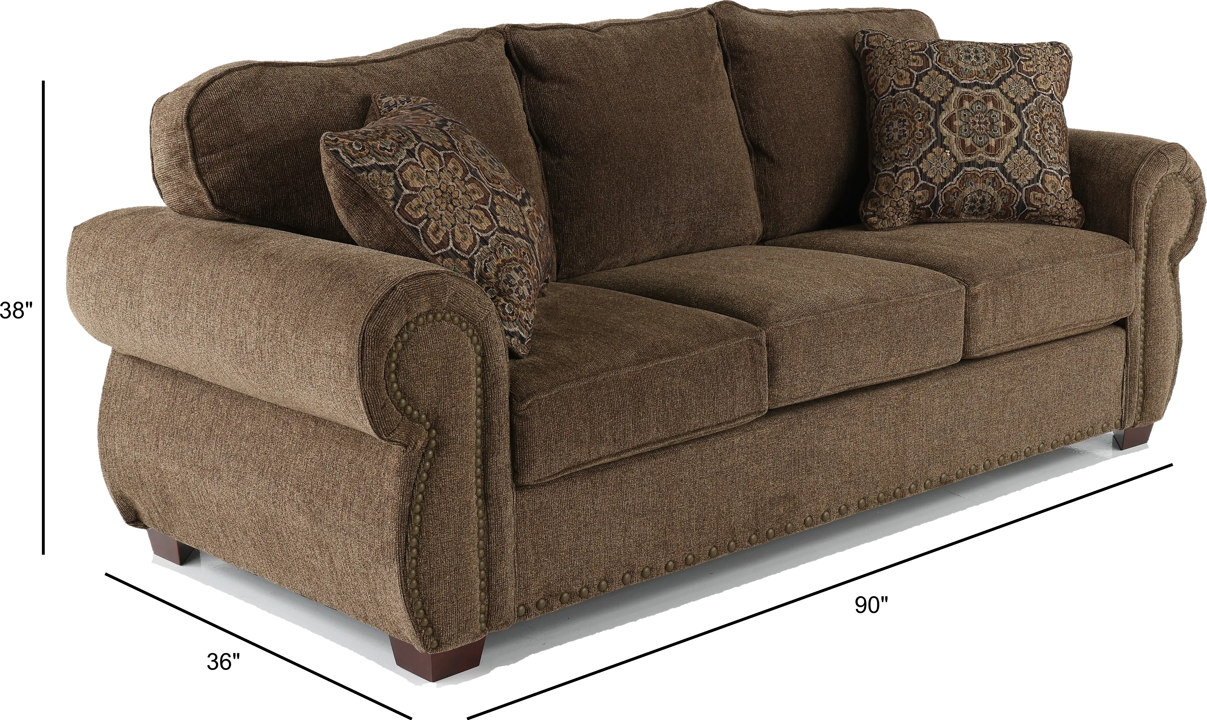 Southport Brown Sofa Bed