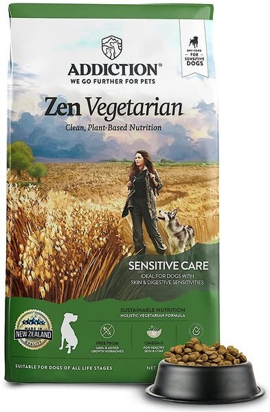 Addiction Zen Holistic Vegetarian Formula Chicken-Free Dry Dog Food