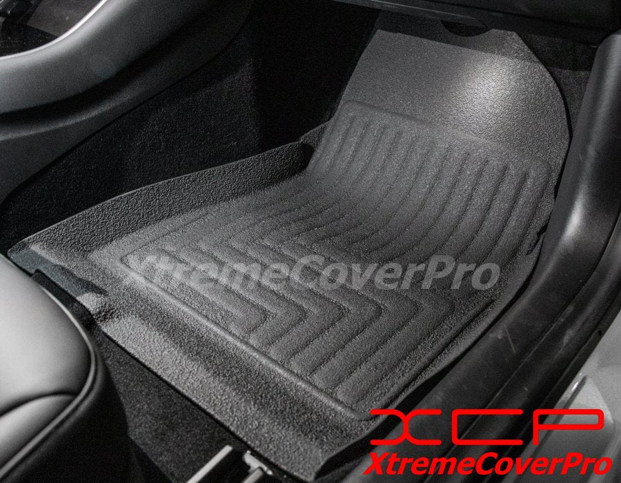 2017 2018 2019 2020 2021 Tesla Model 3 3D Custom All Weather Floormats Floor mat liners Carpet XCP XtremeCoverPro