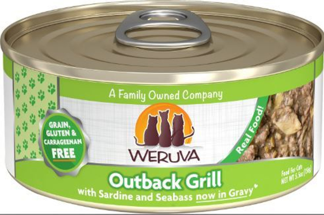 Weruva Outback Grill with Trevally and Barramundi Grain-Free Canned Cat Food