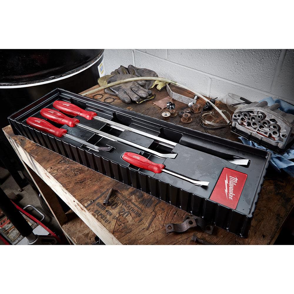 Milwaukee 4-Piece Pry Bar Set 48-22-9214 from Milwaukee