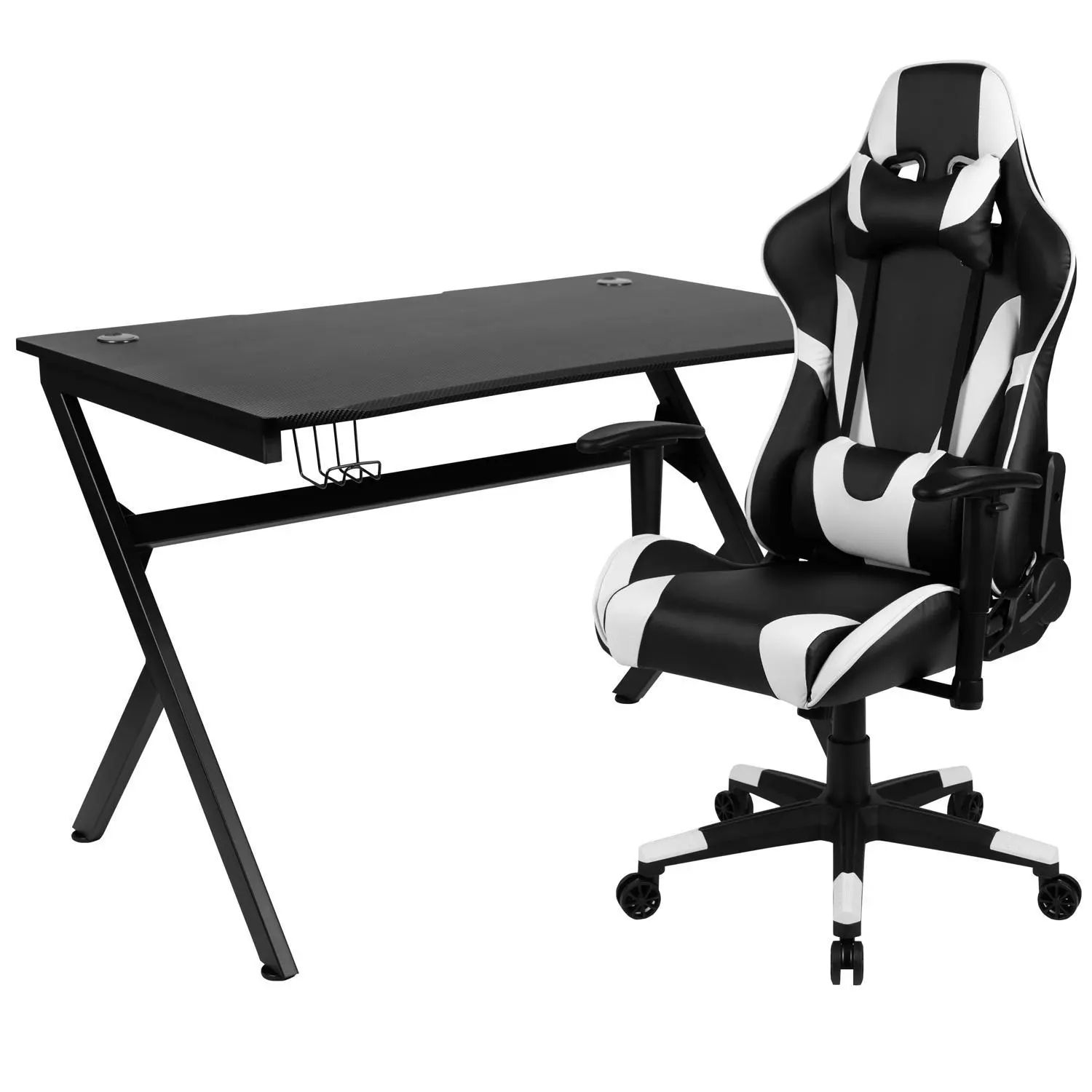 Rectangular Desk and Chair Set