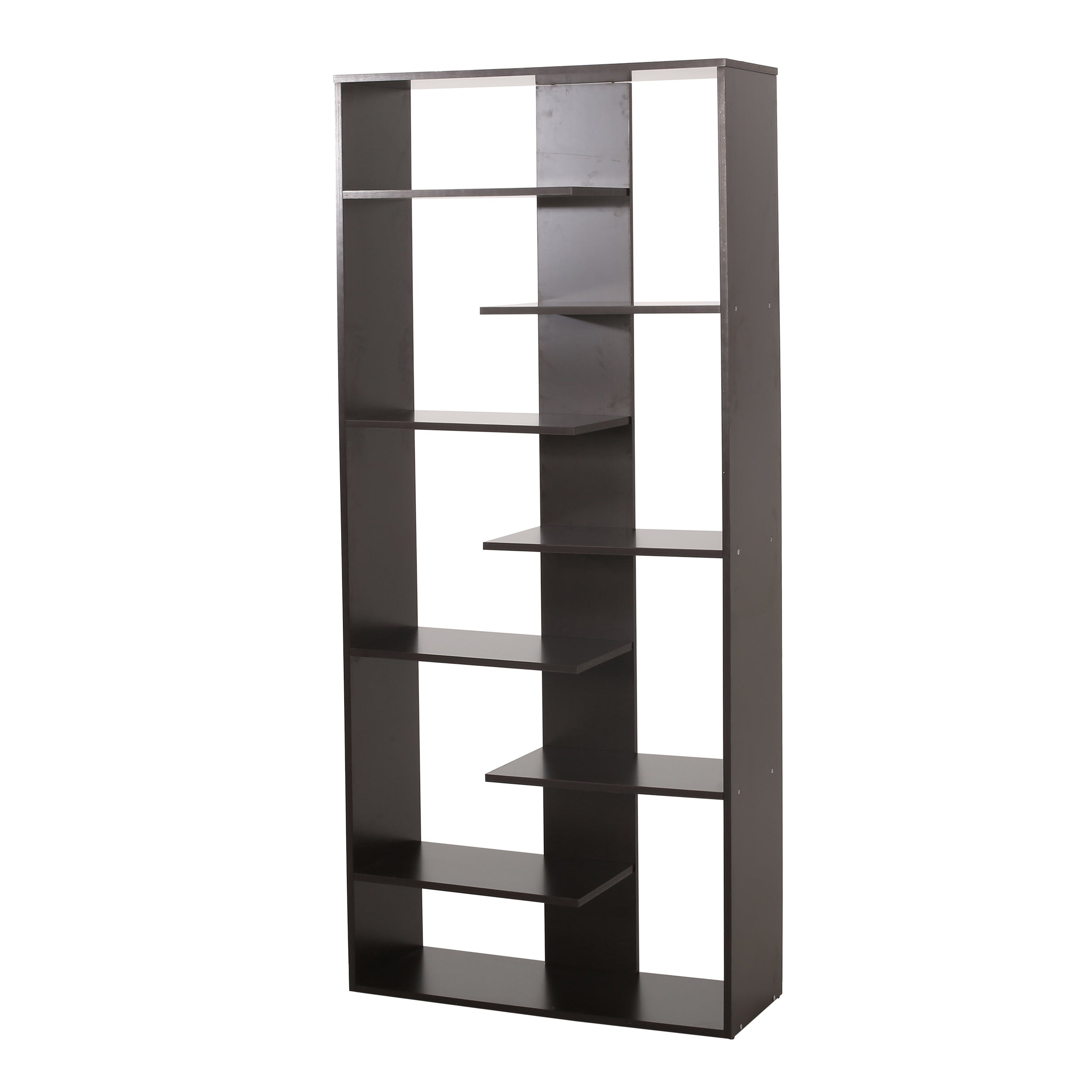 Jakin Modern Geometric High Shelf Bookcase