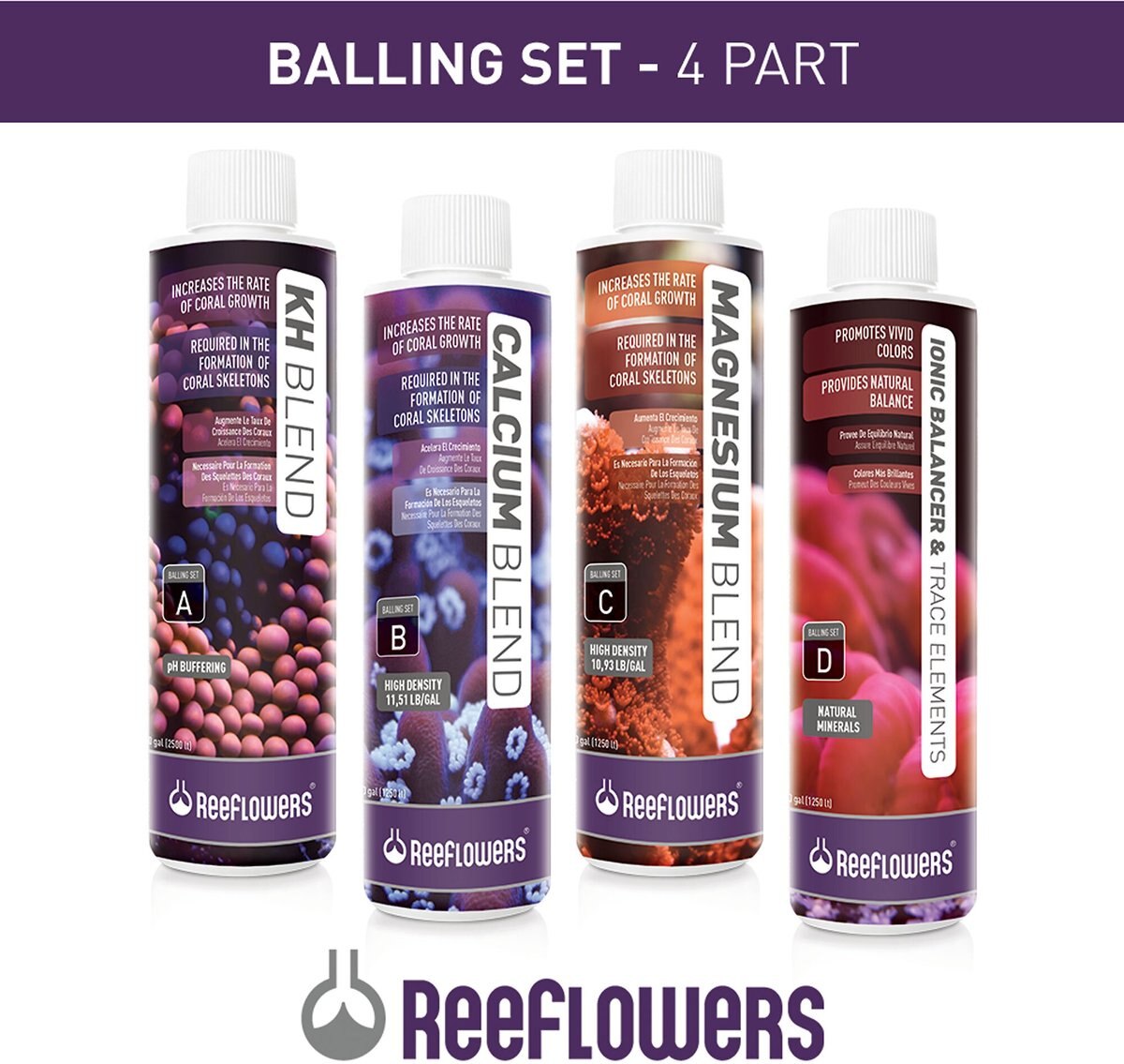 Reeflowers Calcium Blend B Aquarium Water Treatment