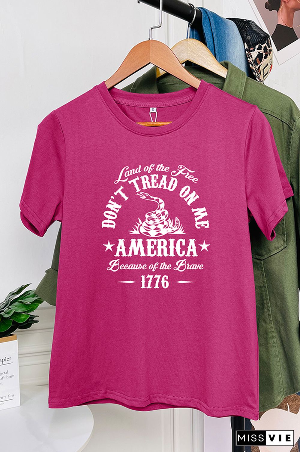 Dont' Tread On Me Graphic T-Shirt Wholesale