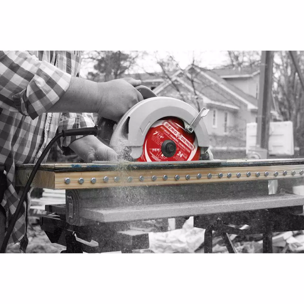 DIABLO 7-1/4 in. 24-Teeth Demo Demon Tracking Point Amped Saw Blade and#8211; XDC Depot