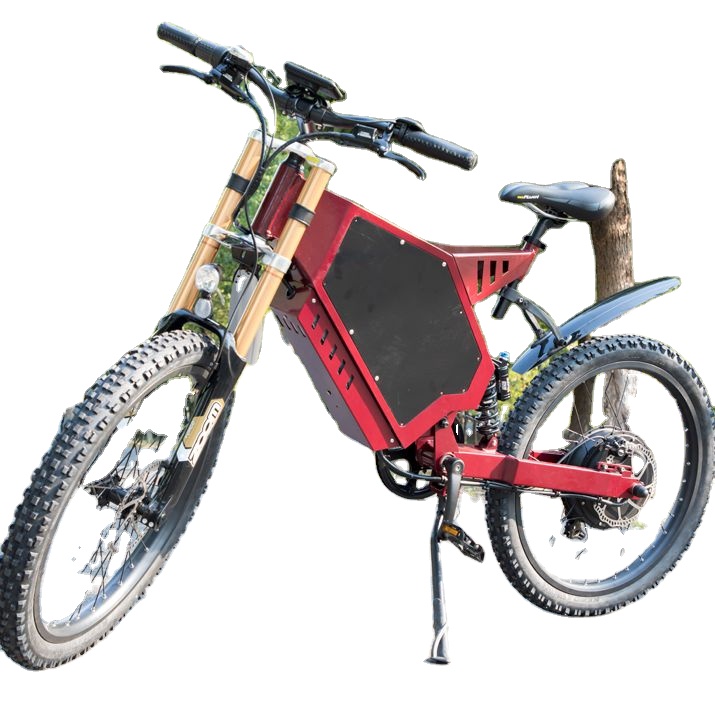 Programmable Full suspension cycling dirt bike electric bicycle 3000W 5000W 8000W 72V electric bike ebike