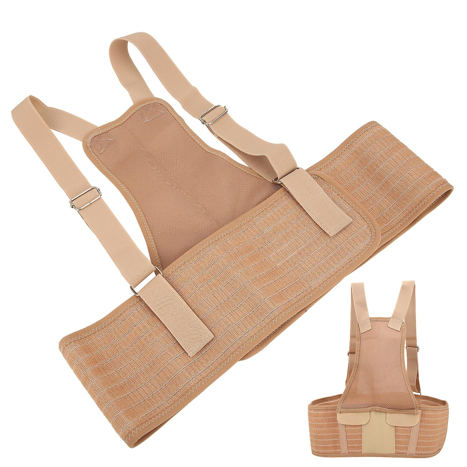 Maternity Belt Pregnancy Support Breathable Adjustment Shoulder Postpartum Beltkhaki