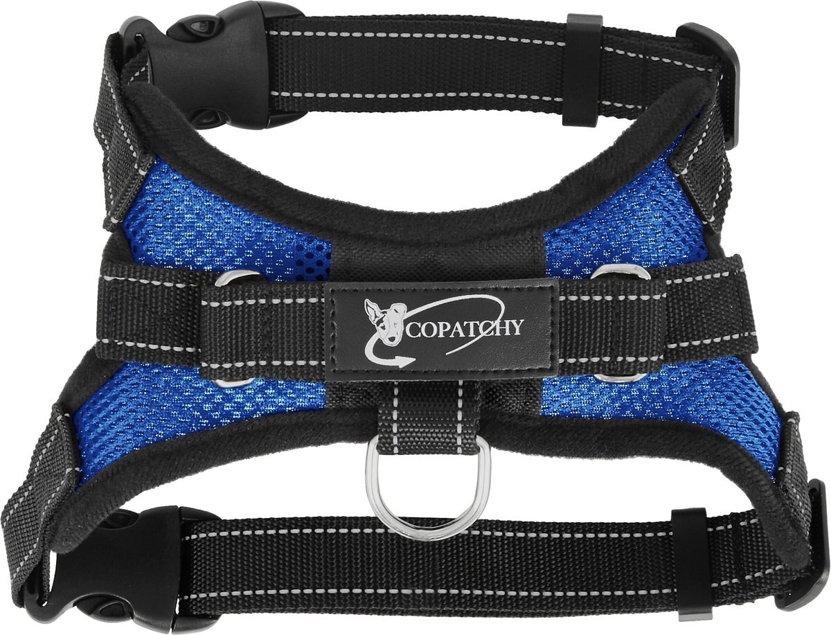 Copatchy No-Pull Reflective Adjustable Dog Harness