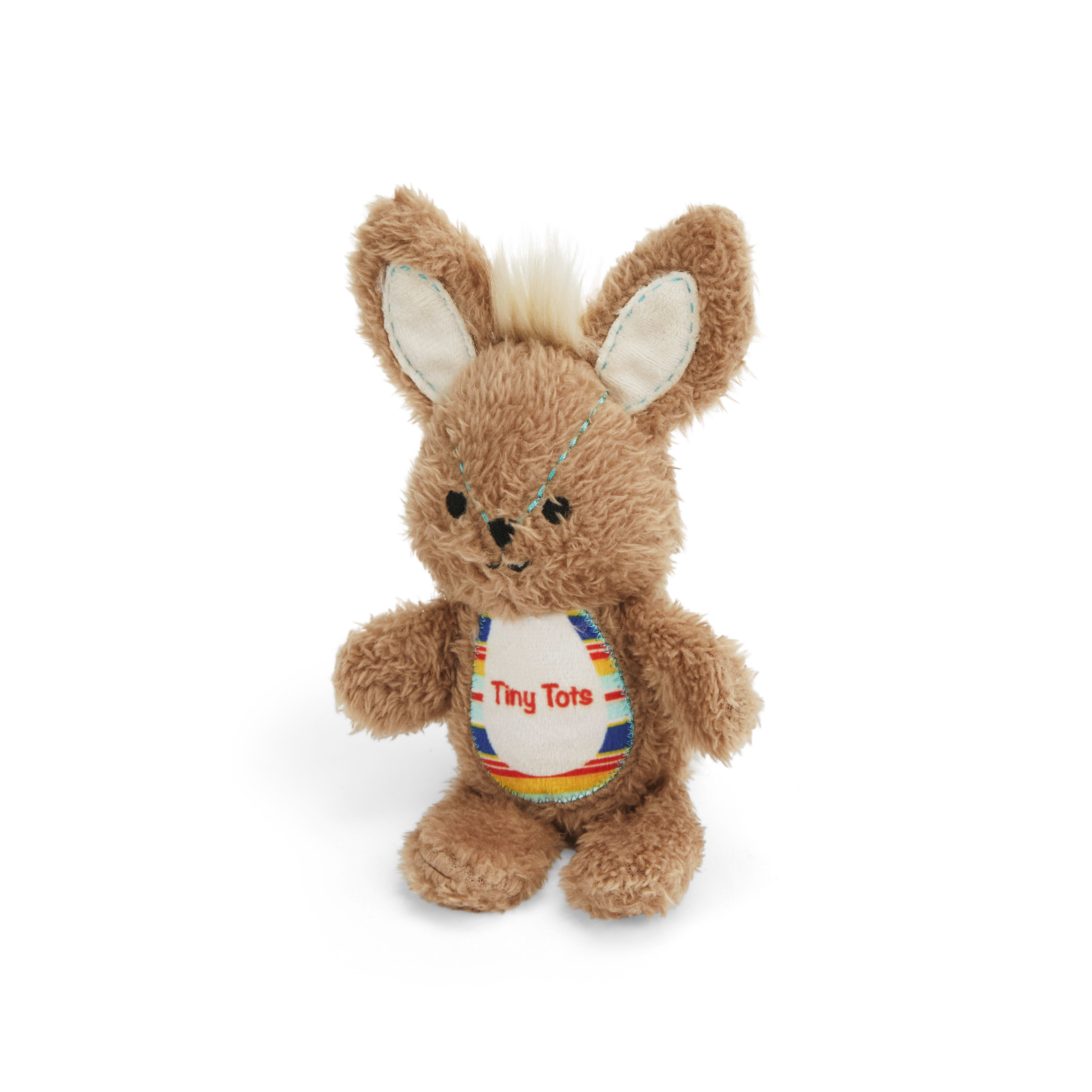 Leaps  Bounds Plush Bunny Dog Toy， Small