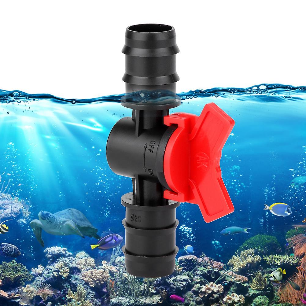 2pcs Plastic Fish Tank Aquarium Water Pipe Throttle Flow Control Switch Filter Hose Connector Valve