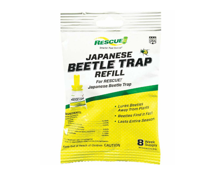 RESCUE! Japanese Beetle Trap Refill， 1 Count - JBTR-DB12