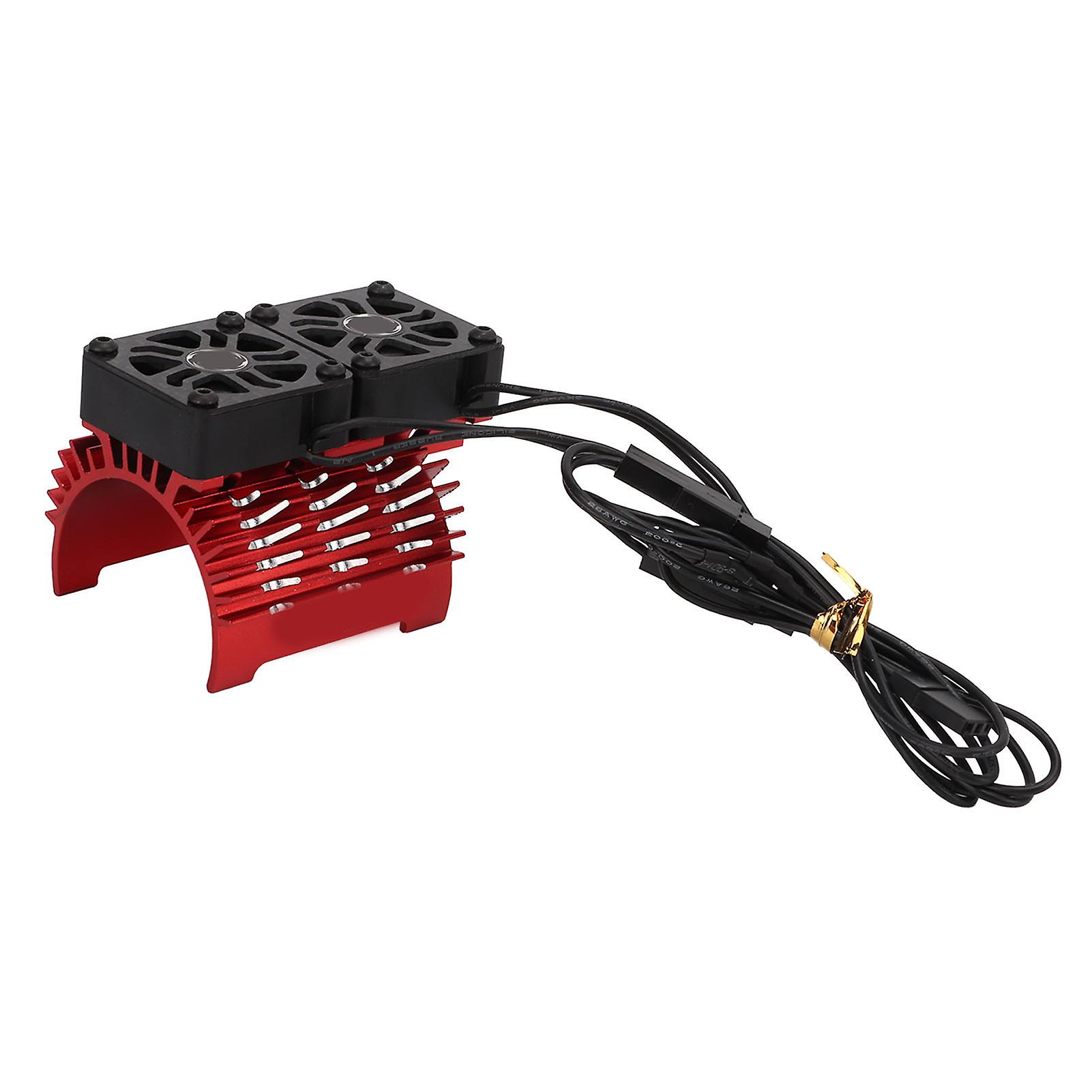 4042mm Brushless Motor Cooling Fan Dual Motor Heatsink Radiator For 1/8 Remote Control Carred