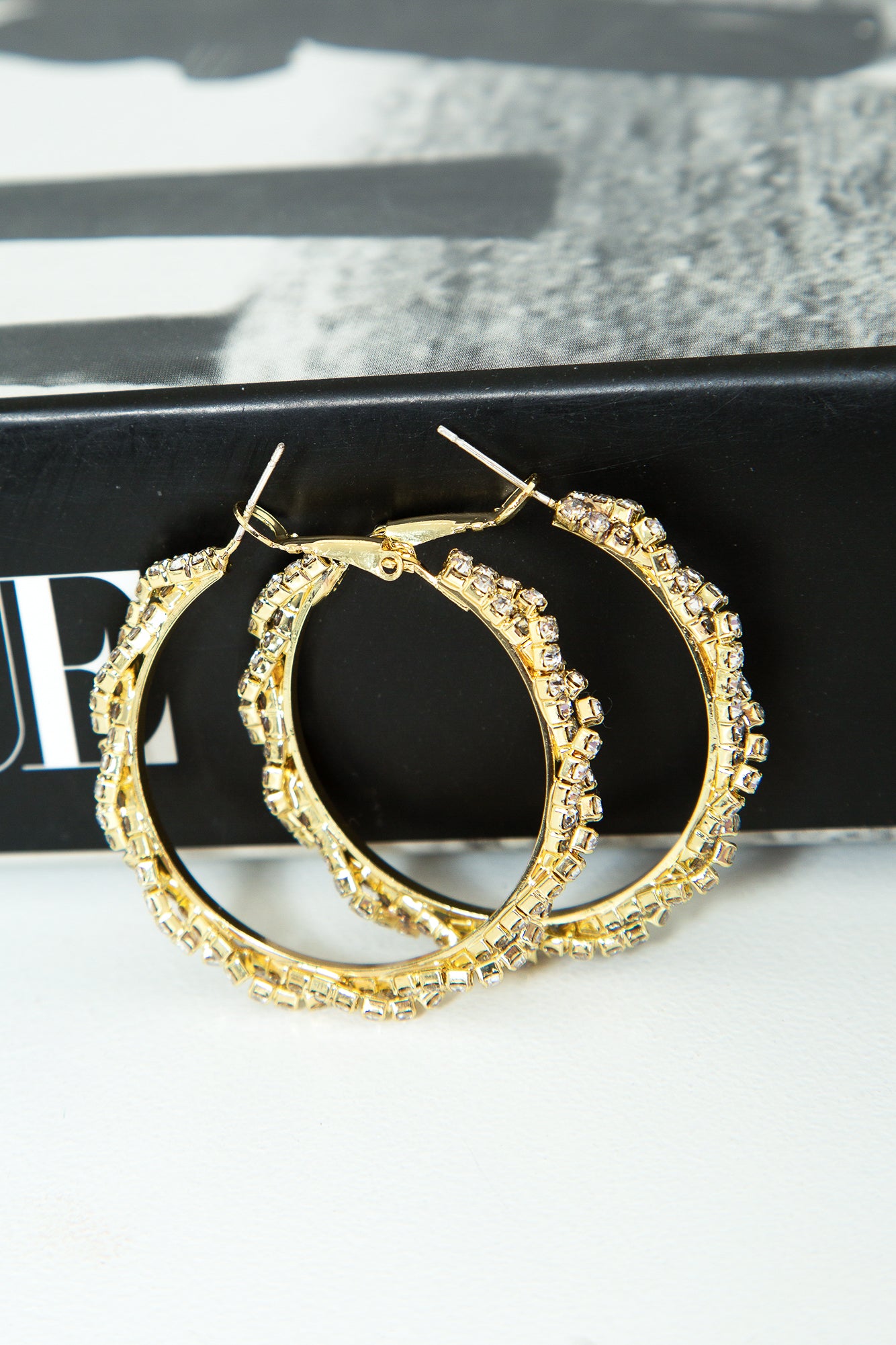 Add Some Pizzazz Hoops Gold