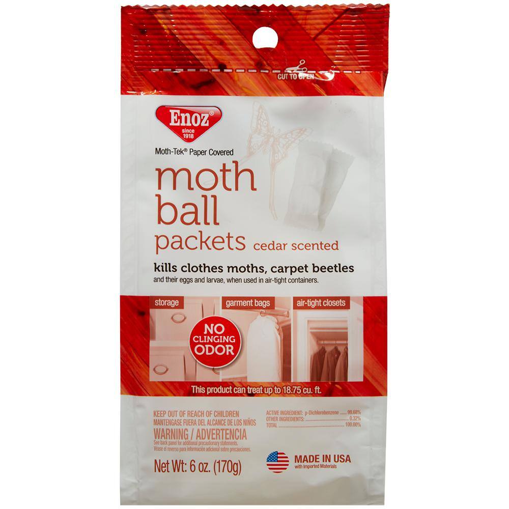 Enoz Moth-Tek Moth Ball Packets 220.6