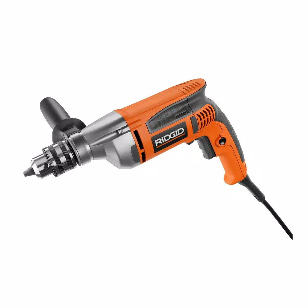 RIDGID 8 Amp Corded 1/2 in. Heavy-Duty Variable Speed Reversible Drill and#8211; XDC Depot