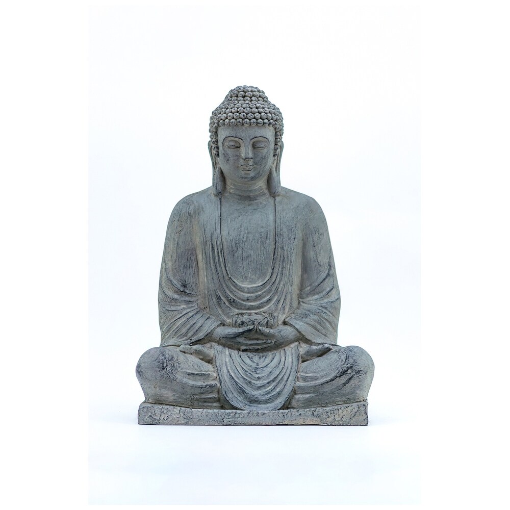 Meditating Buddha Statue   18In High