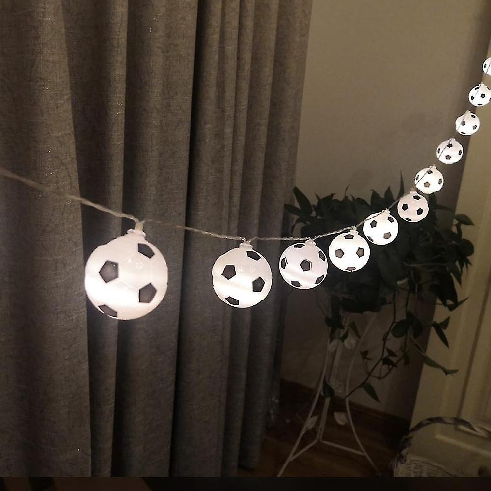 3m Led Soccer Balls String Lights Garland Usb Powered Football Christmas Fairy Lights