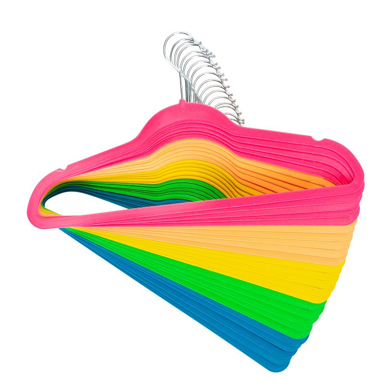 Simplify 25 Pack Slim Velvet Hangers