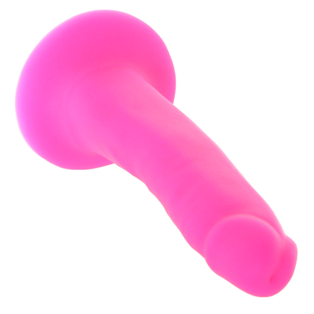 Neo Elite 6 Inch Silicone Dual Density Cock in Pink